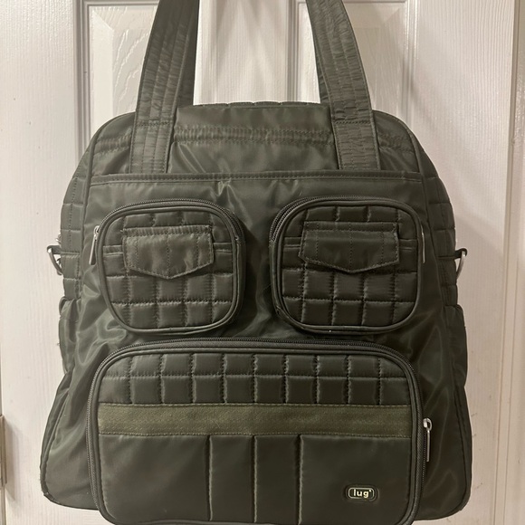 LUG Puddle Jumper Travel Multipurpose Nylon Bag...Olive Green - Picture 2 of 9